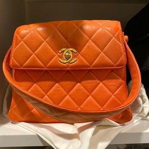 Chanel vintage mini kelly top handle bag